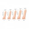 SLIDING SKIN REALISTIC DILDO VANILLA XL